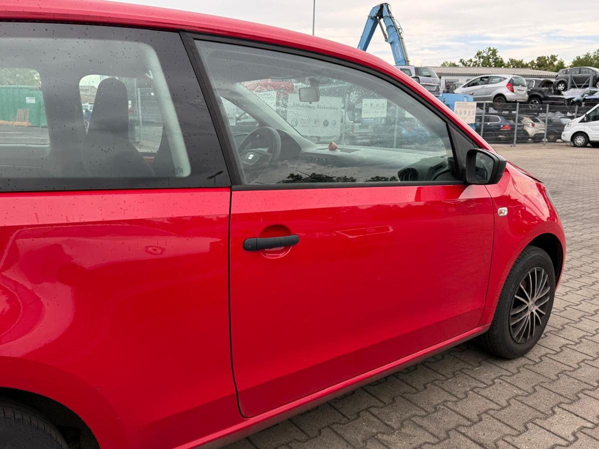 Seat Mii original Tür rechts LY3D Tornadorot 3-Türer Rohbau BJ13